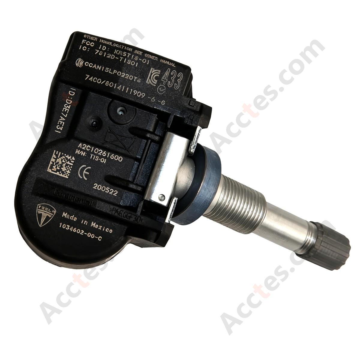 Genuine 433 MHZ TPMS Tire Pressure Sensors for Tesla Model 3&S&X 1034602-00-C