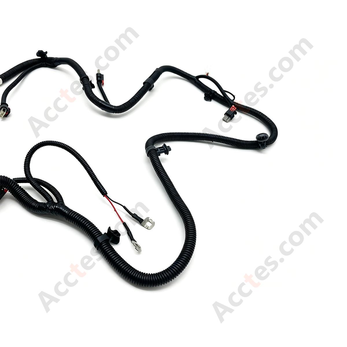 2019-2020 Tesla Model 3 Front Bumper Ultrasonic Parking Radar Wiring Harness Without Fog Lamp 1067958-01-G
