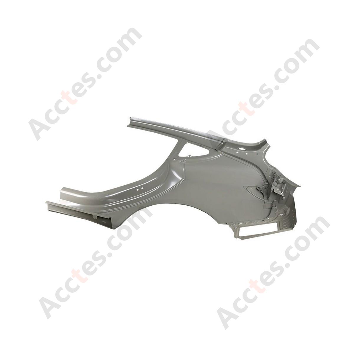 Rear Left Quarter Panel Fender With Molding For 2019-2022Tesla Model 3 OEM 1073735-SC-R