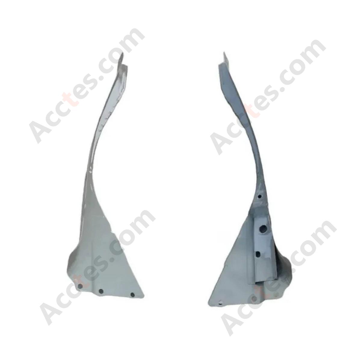 New OEM Left Driver Side Upper A Pillar Shotgun Outer Reinforcement Panel 1073755-S0-F For 2017-2023 Tesla Model 3