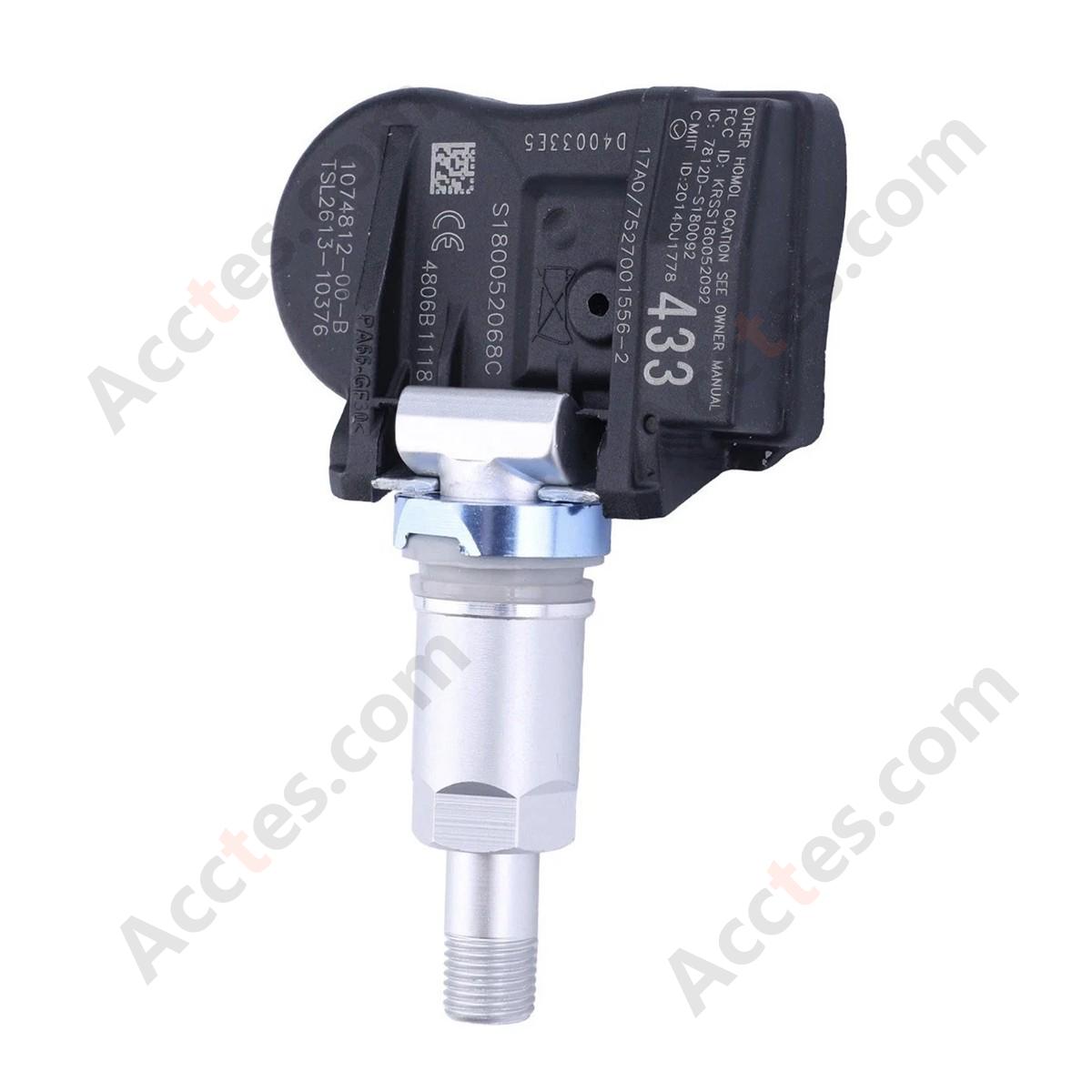 Set of 4 TPMS Tire Pressure Sensors 1074812-00-B Fits For Tesla Model 3/S/X 2017-2020