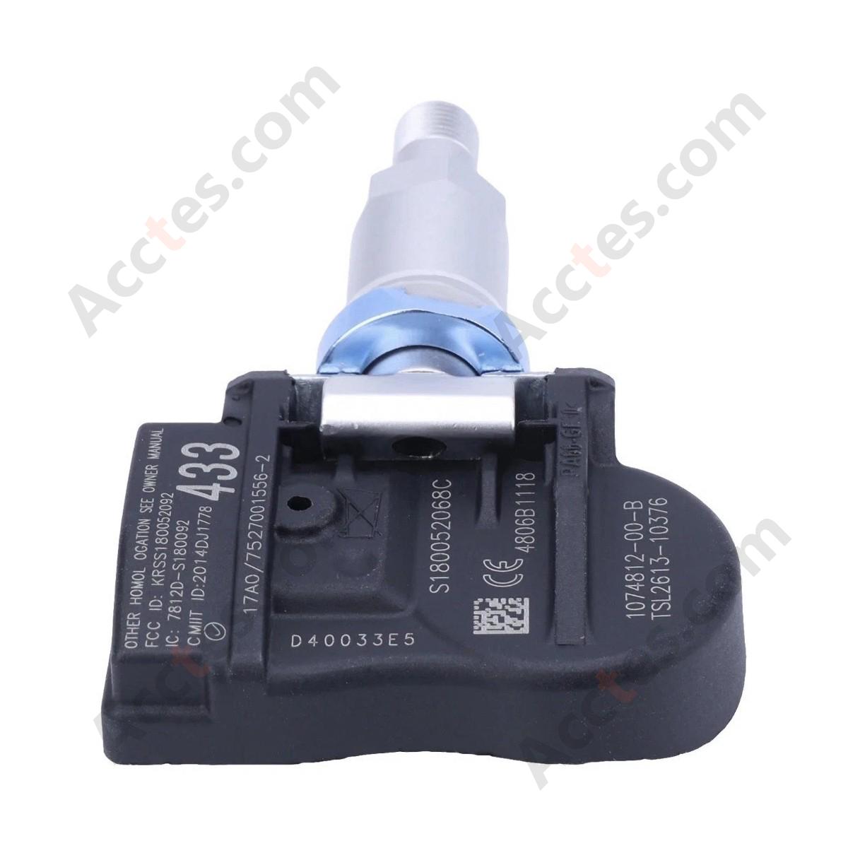 Set of 4 TPMS Tire Pressure Sensors 1074812-00-B Fits For Tesla Model 3/S/X 2017-2020