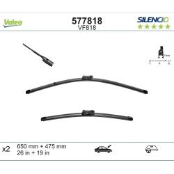 Wiper Blade front for R- 18 inch Tesla Model 3 17-22 1076731-00-A