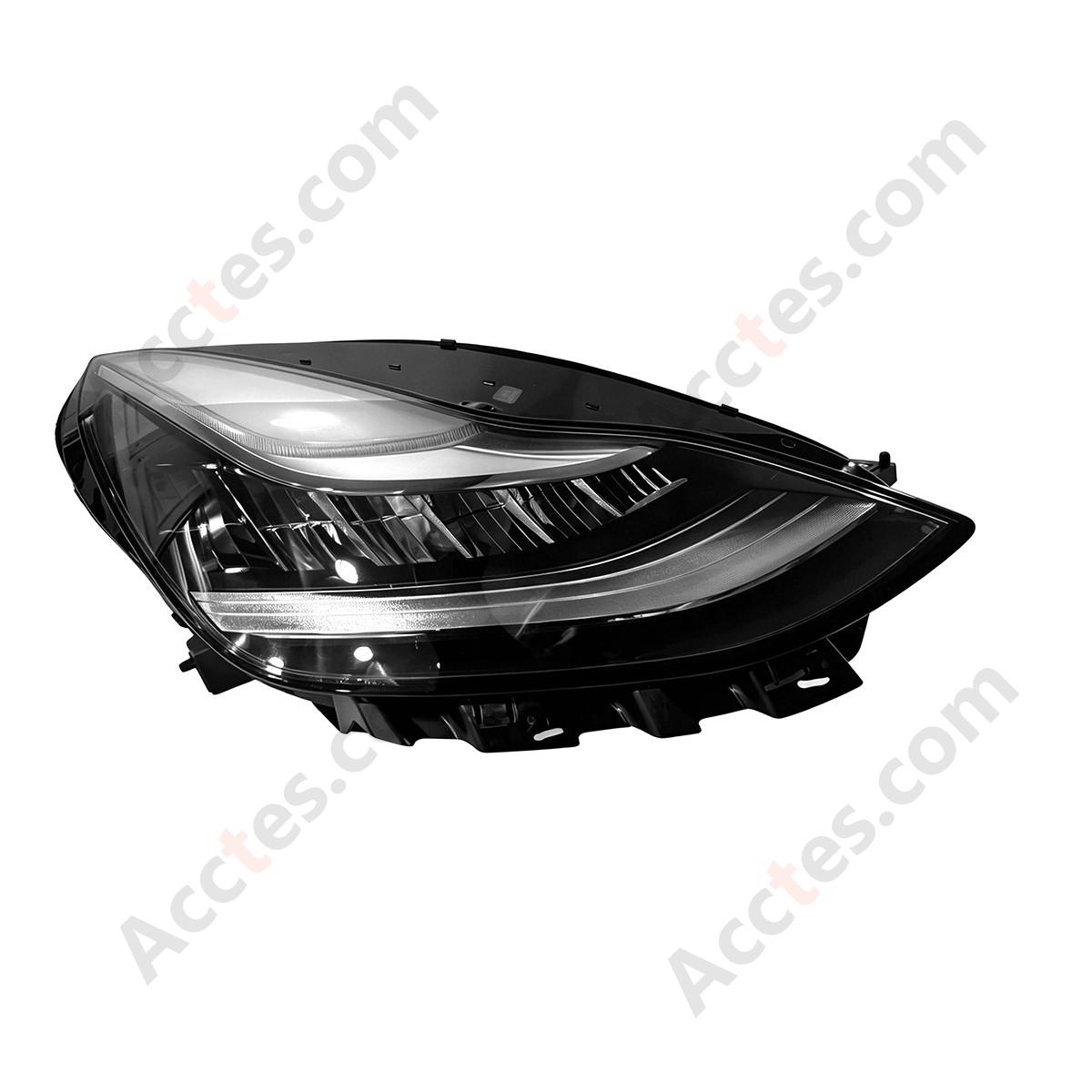TESLA MODEL 3&Y HEADLIGHT US RIGHT PASSENGER 1077372-00-J LED OEM 2017 2018 2019 2020