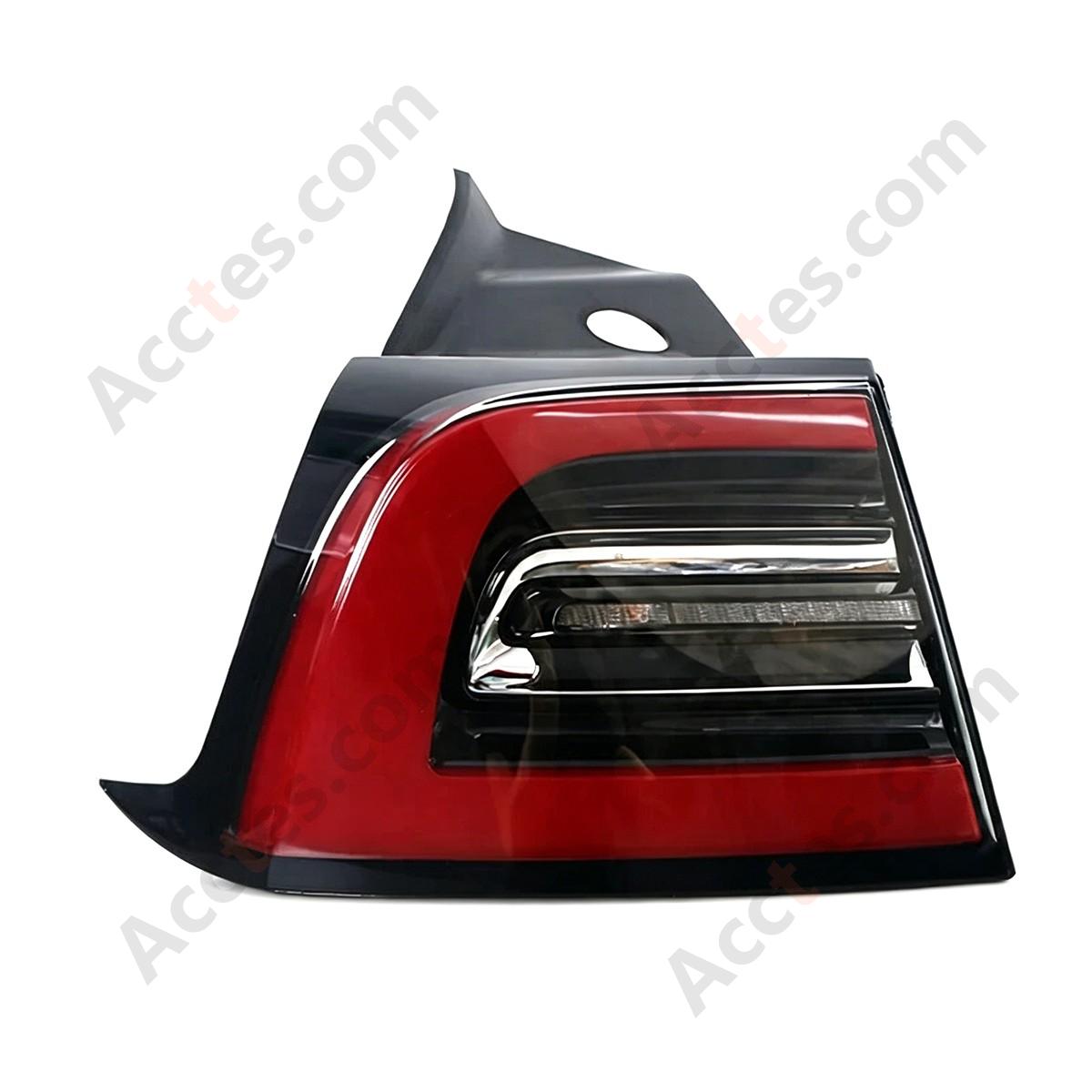 Left Passanger Side Outer Rear Tail Light Europe Brake Lamp For 2019-2020 Tesla Model 3 1077399-00-D