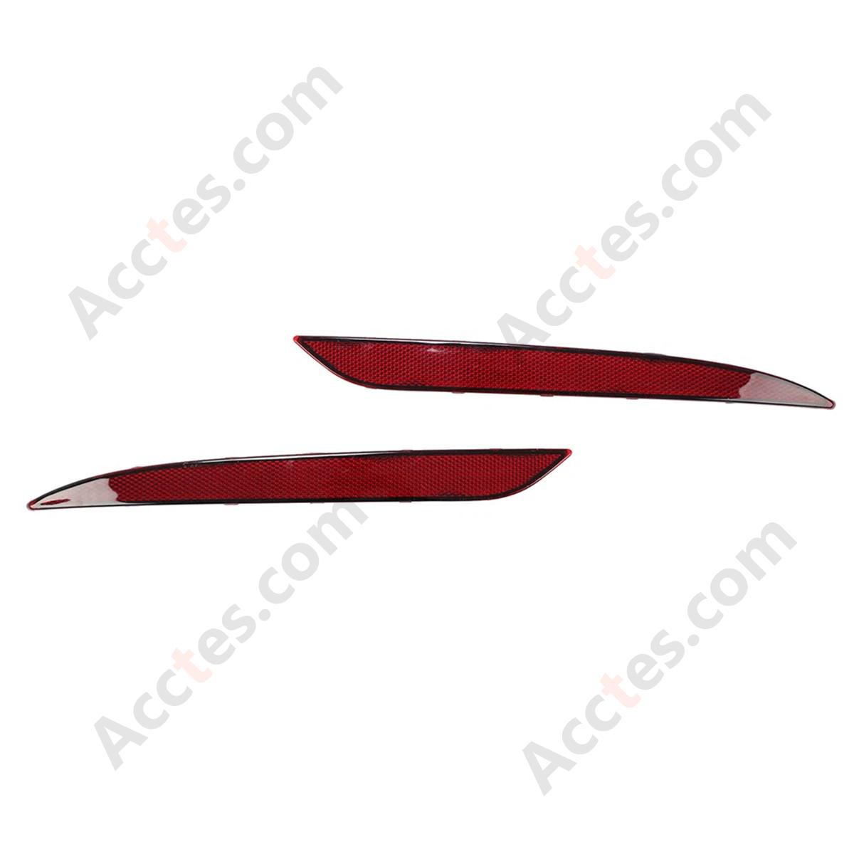 For Tesla Model 3 Rear Bumper Reflector Lamp, Left & Right Side, New, 2019-2021 OEM 1077406-00-F