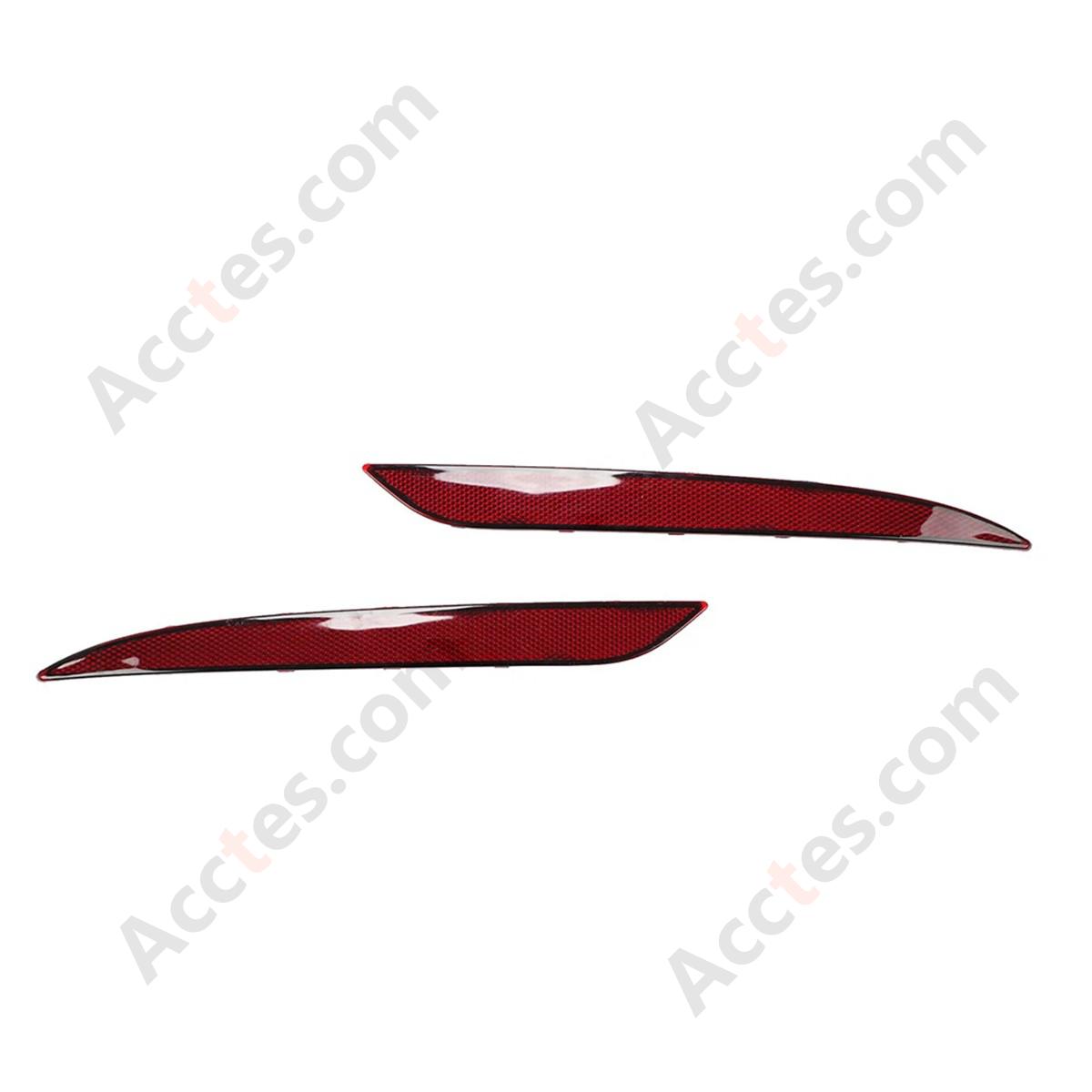 For Tesla Model 3 Rear Bumper Reflector Lamp, Left & Right Side, New, 2019-2021 OEM 1077406-00-F