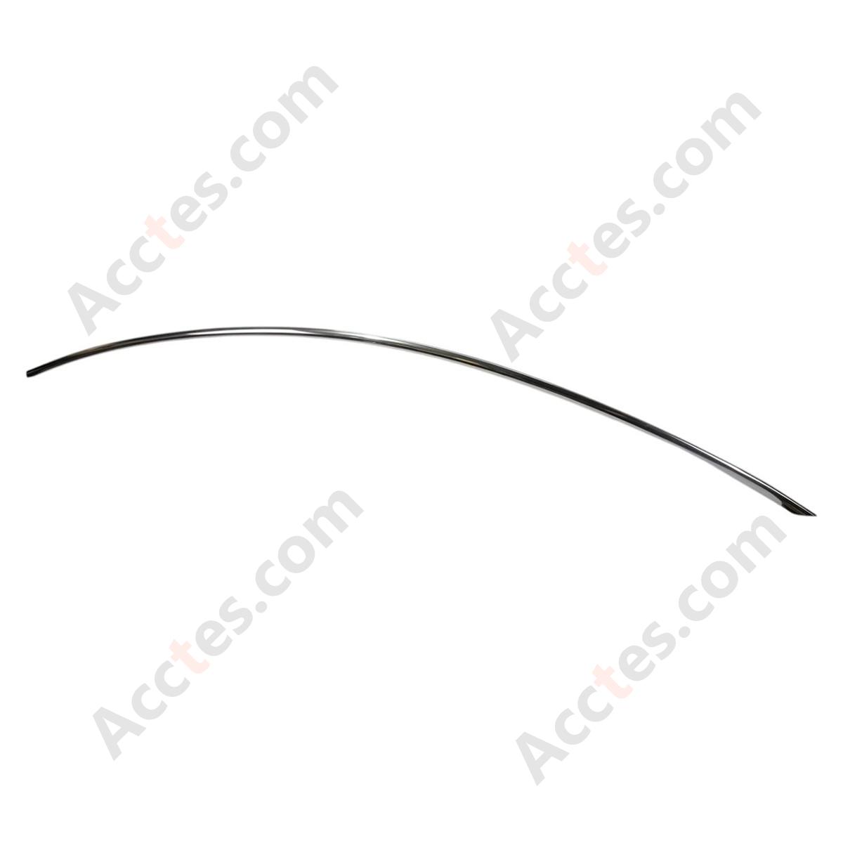 17-2020 Tesla Model 3 RH Passenger Upper Roof Chrome Molding Trim SCUFF/SCRATCH 1083519-40-D