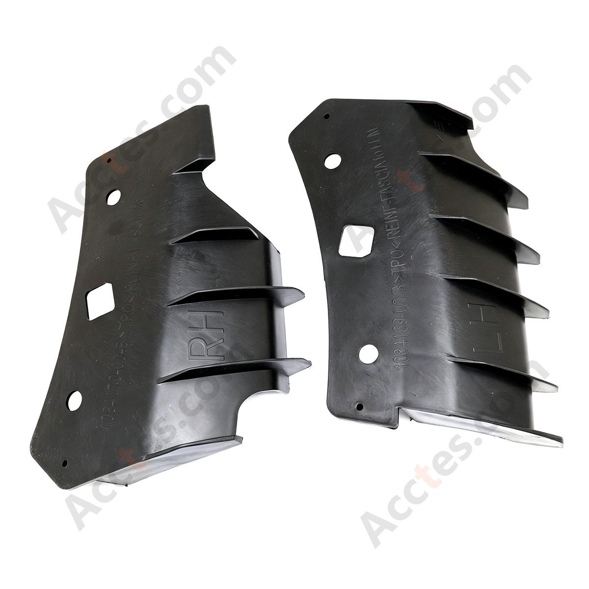 For 2017-23 Tesla Model 3 Front Bumper Bracket Support 1084169-00-B+1084170-00-B