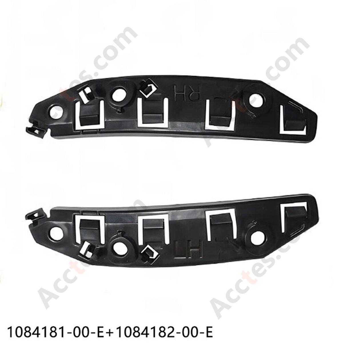Pair Bumper Bracket Fender For Tesla Model 3 2017-2020 1084181-00-E/1084182-00-E