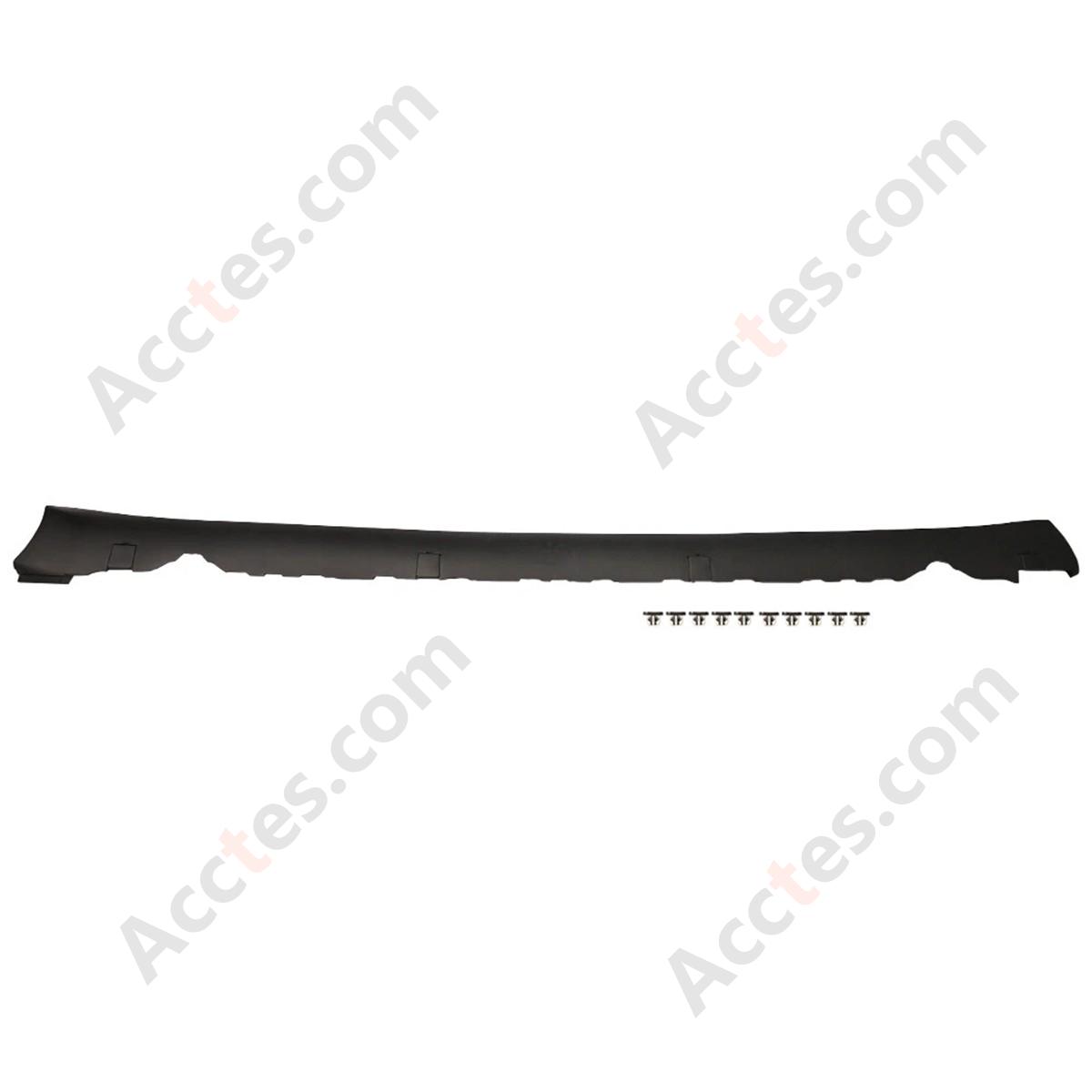 Left & Right Lower Rocker Molding Cover Side Skirt For Tesla Model 3 2017-2025