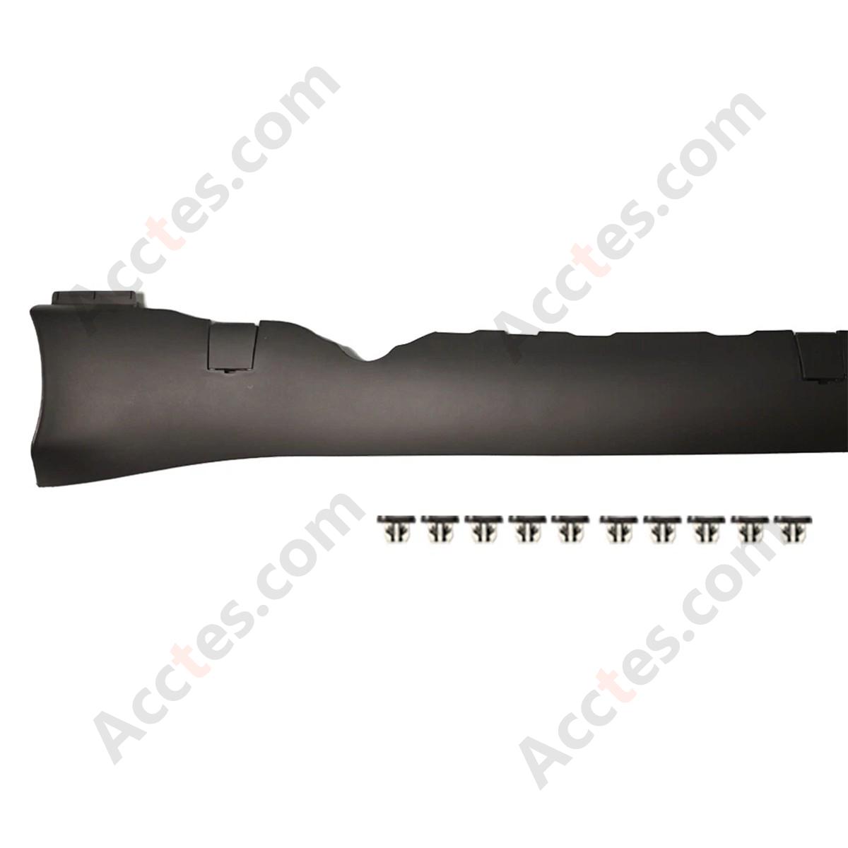 Left & Right Lower Rocker Molding Cover Side Skirt For Tesla Model 3 2017-2025