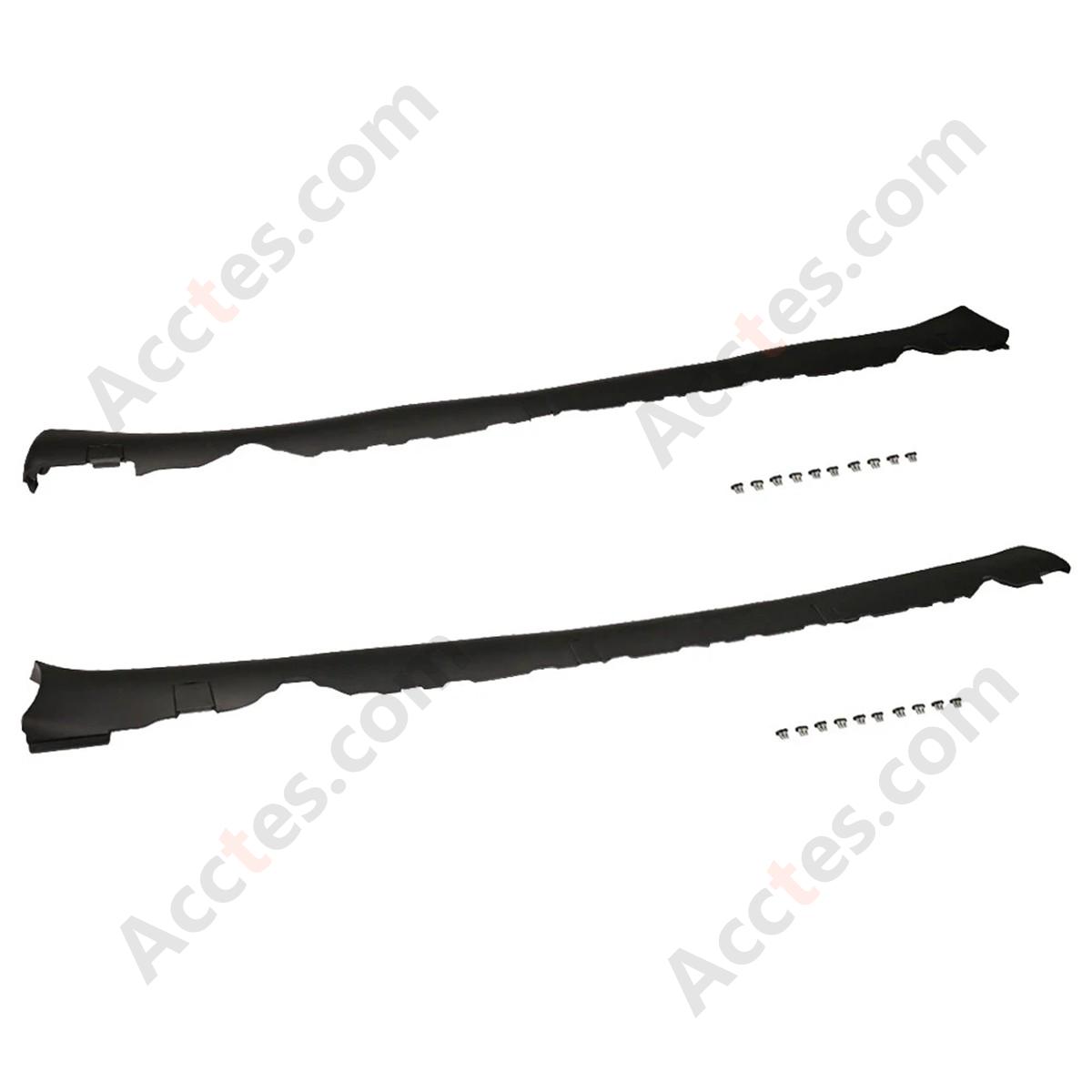 For 2019-2022 Tesla Model 3 Lower Rocker Molding Cover Side Skirt Right