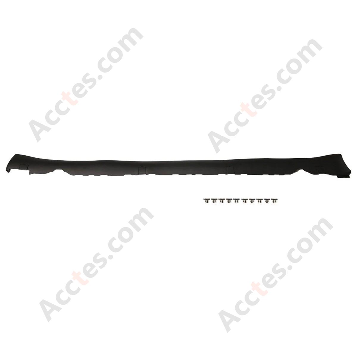 For 2019-2022 Tesla Model 3 Lower Rocker Molding Cover Side Skirt Right