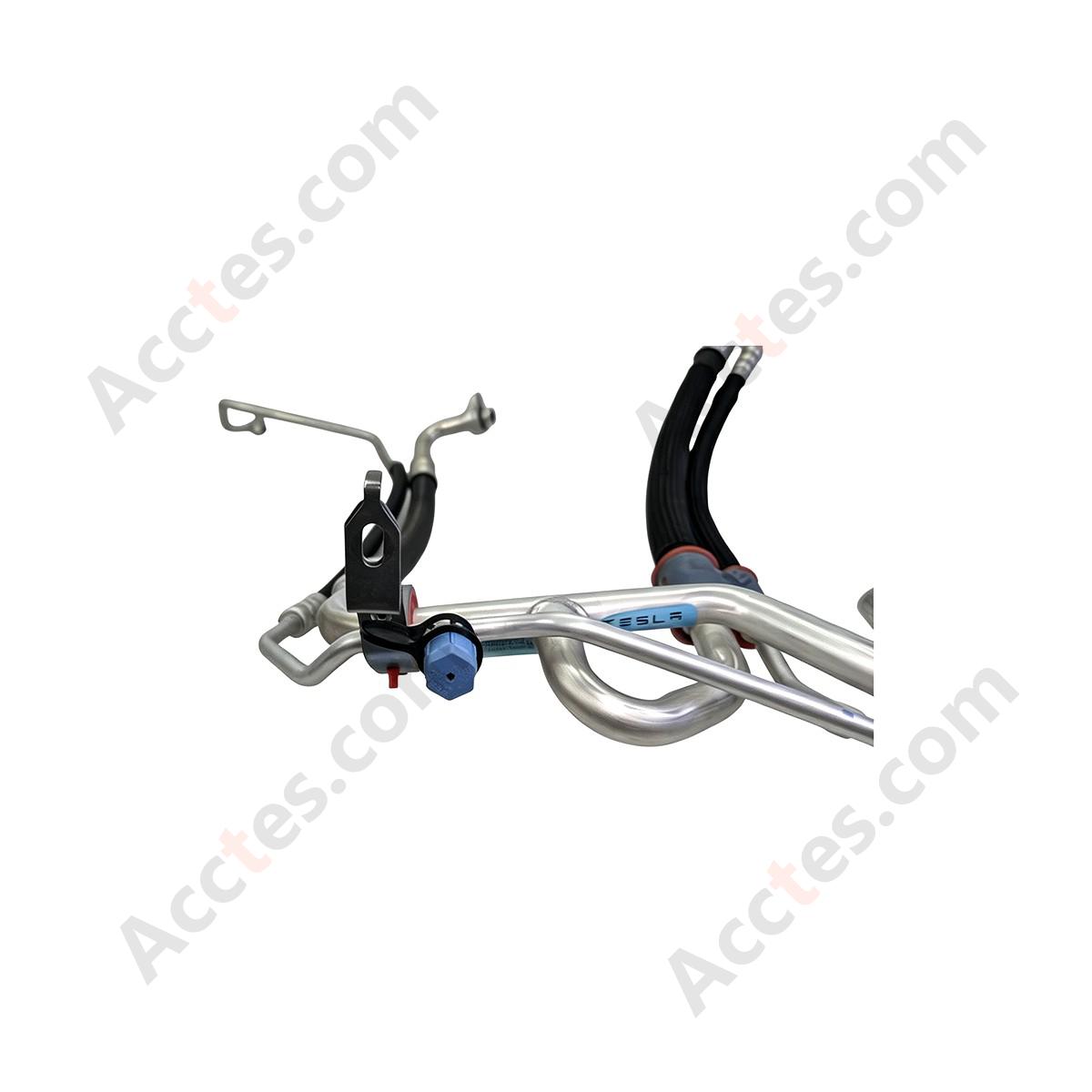 Tesla Model 3 Four combinations of air conditioning pipes 2017-2020 OEM 1092156-00-F