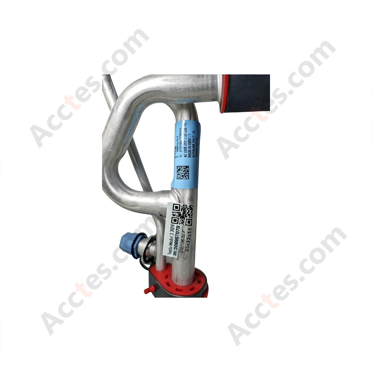 Tesla Model 3 Four combinations of air conditioning pipes 2017-2020 OEM 1092156-00-F