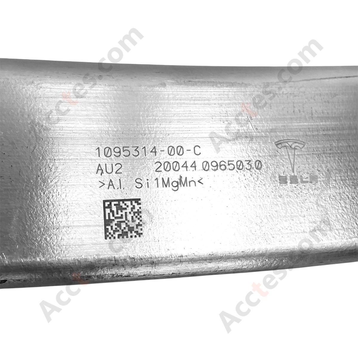 Tesla Model 3 2017-2022 OEM Rear reinforcement impact beam 1095314-00-C
