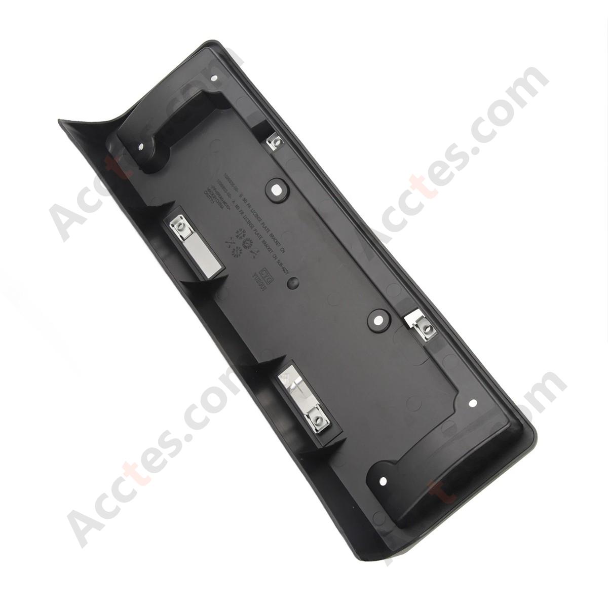 New Front License Plate European Holder 1096834‑00‑B Stable Support License Plate Bracket TESLA  MODEL 3