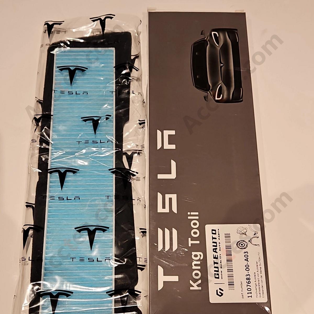 External Cabin Air Filter OE 1107683-00-A For 2021-2023 Tesla Model 3 Outside HVAC Air Conditioning Filter Element