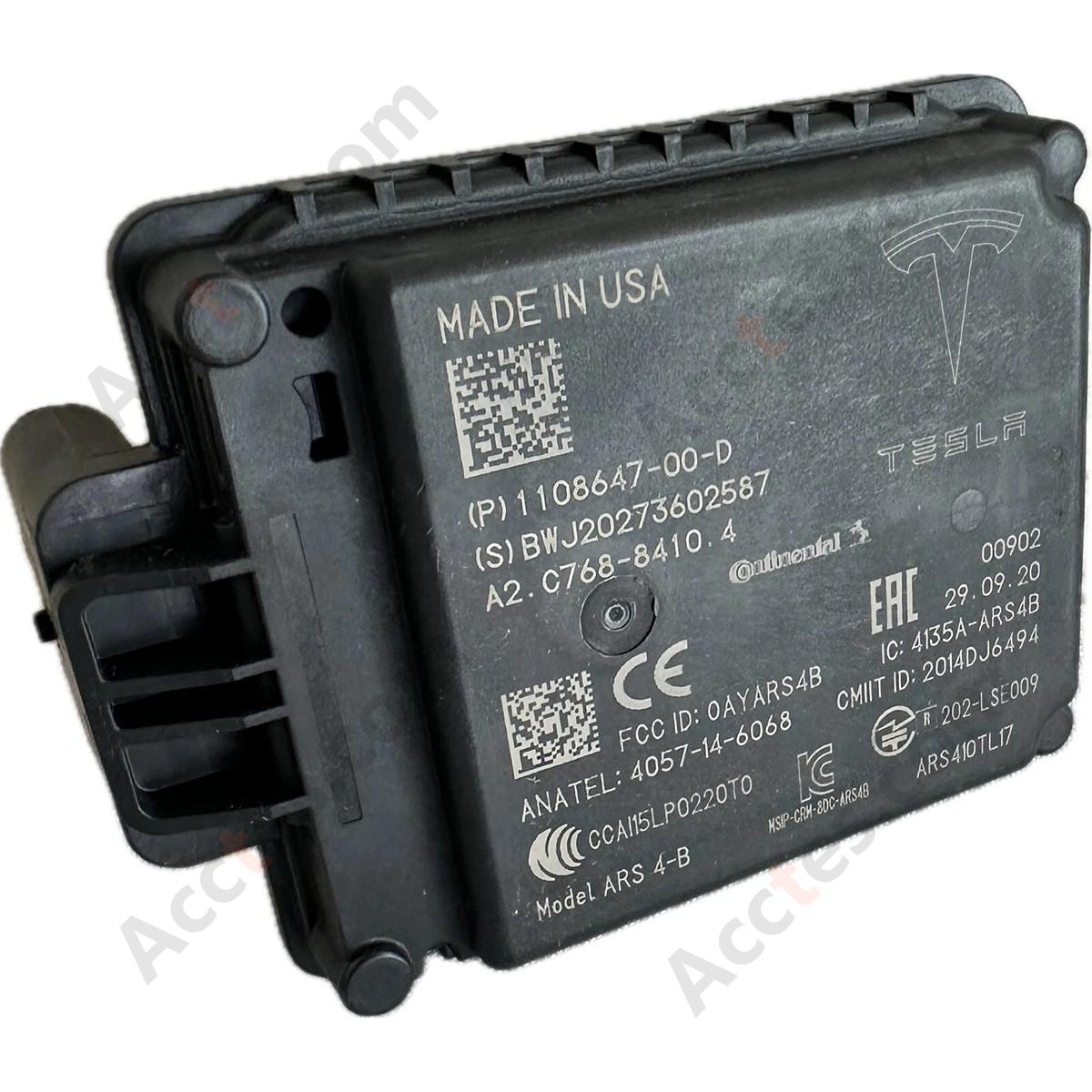 Tesla Model 3 & Y2019-2022 USA Version Continental  ACC Front Radar Sensor OEM 1108647-00-D