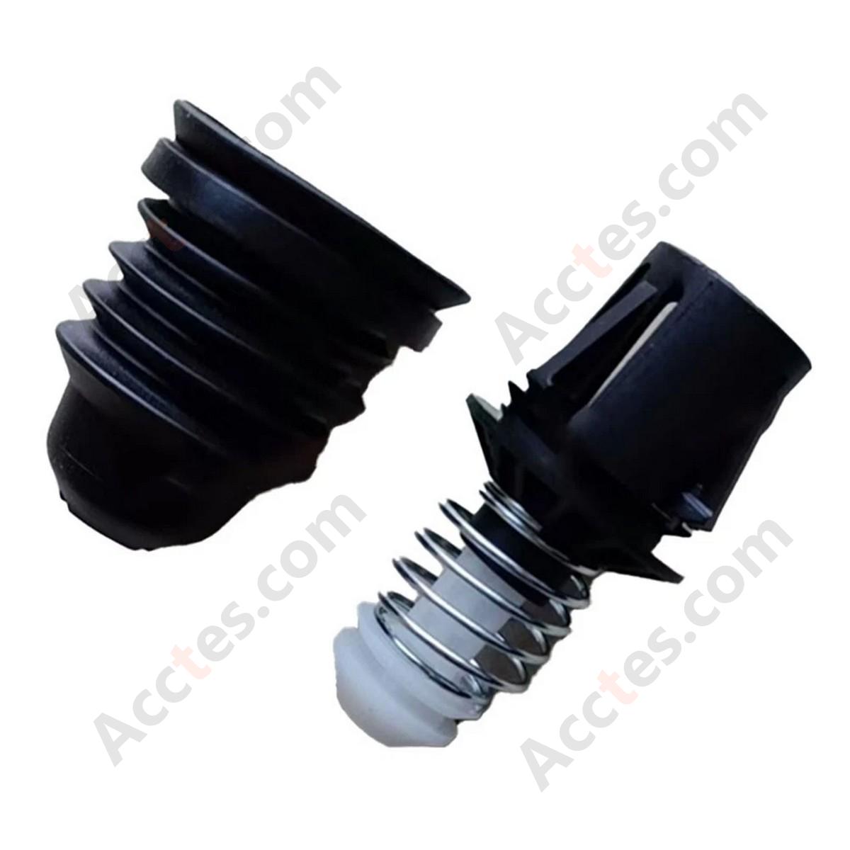 New /Rear Door Buffer Block With Spring For Tesla For Model 3 1108767-00-C 1pcs