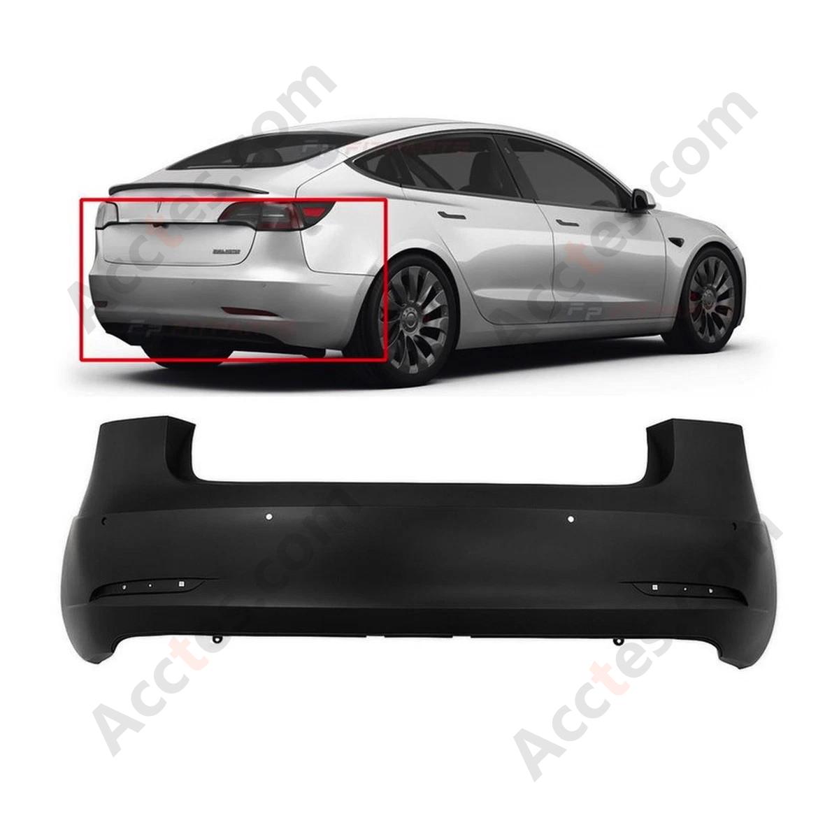 Bumper Cover Fascia Rear  1108905S0A for Tesla 3 2017-2023
