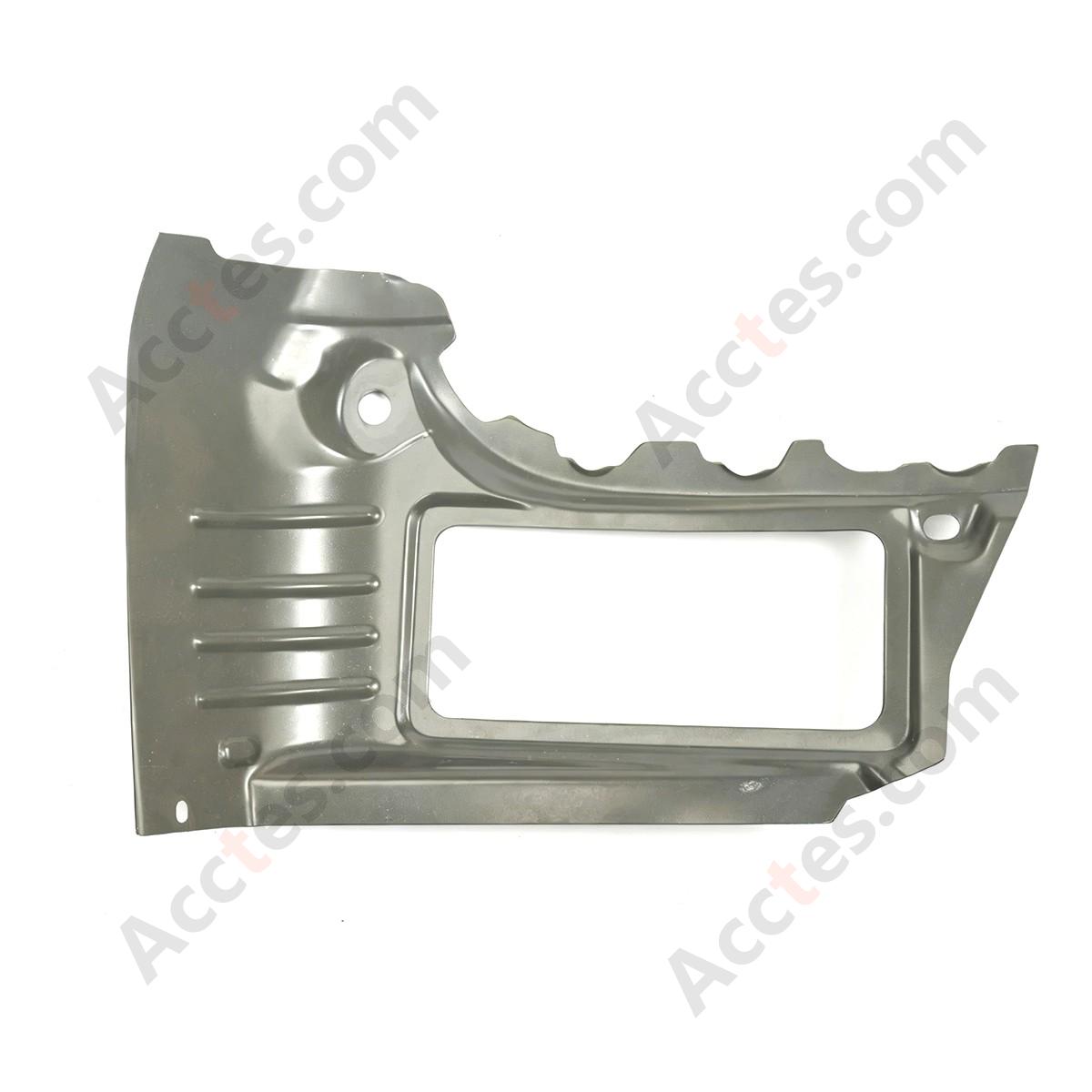Left Rear Fender Lower Aluminum Extension Frame OE 1109299-S0-A For 2017-2023 Tesla Model 3 Mudguard Behind Support Panel