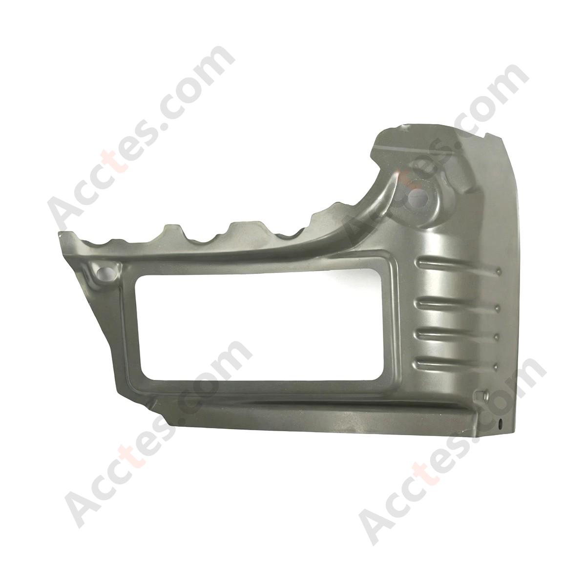 Left Rear Fender Lower Aluminum Extension Frame OE 1109299-S0-A For 2017-2023 Tesla Model 3 Mudguard Behind Support Panel