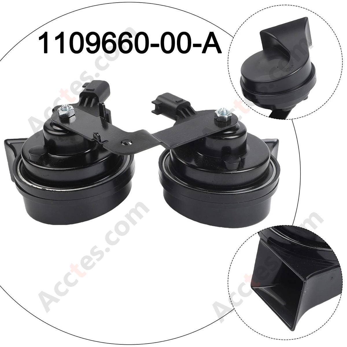For Tesla Model 3 Horns 1109660-00-A Double Whistle Sound High Quality 1109660-00-A