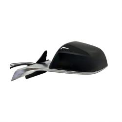 For 2017-2020 TESLA MODEL 3 Driver Side Mirror Black with Memory - Left Side