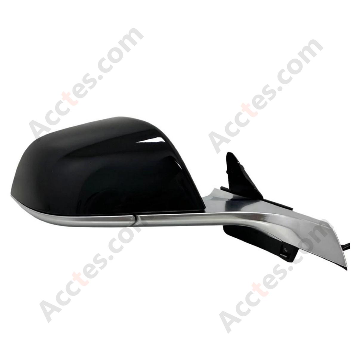 For 2017-2020 TESLA MODEL 3 Passenger Side Mirror Black with Memory - Right Side