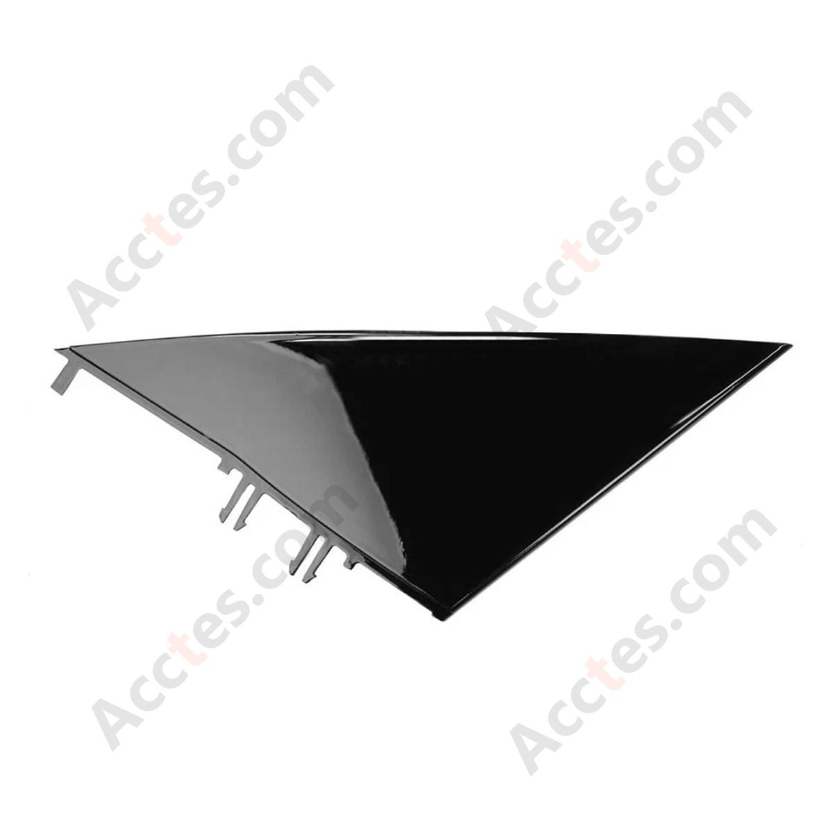 Left Side Mirror Triangle Corner Molding Fender Trim For Tesla Model 3 2021 1130655-00-D