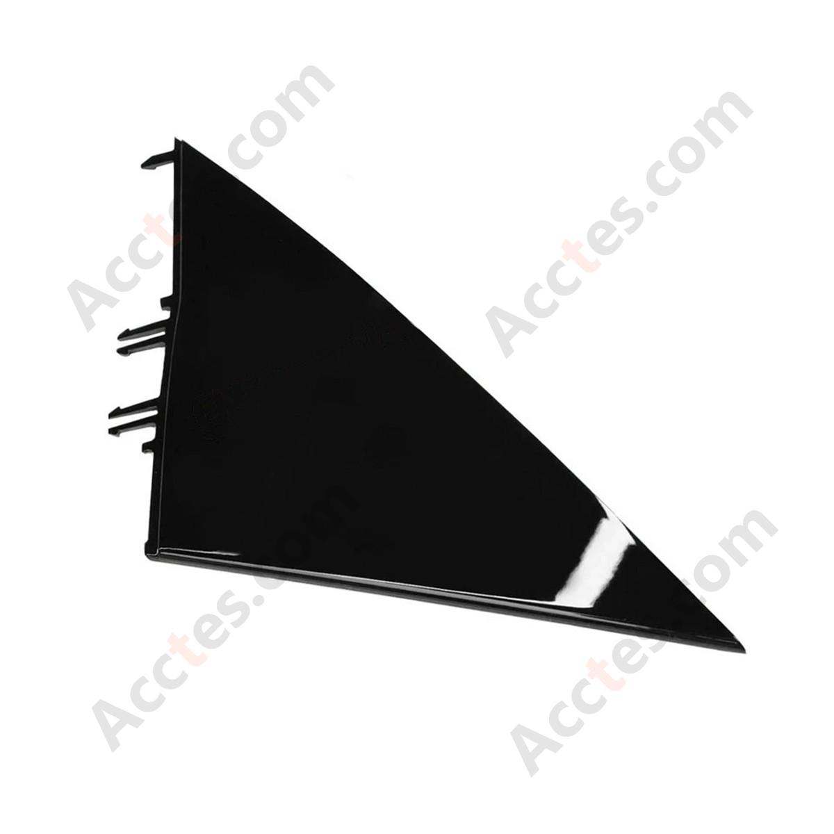 Left Side Mirror Triangle Corner Molding Fender Trim For Tesla Model 3 2021 1130655-00-D