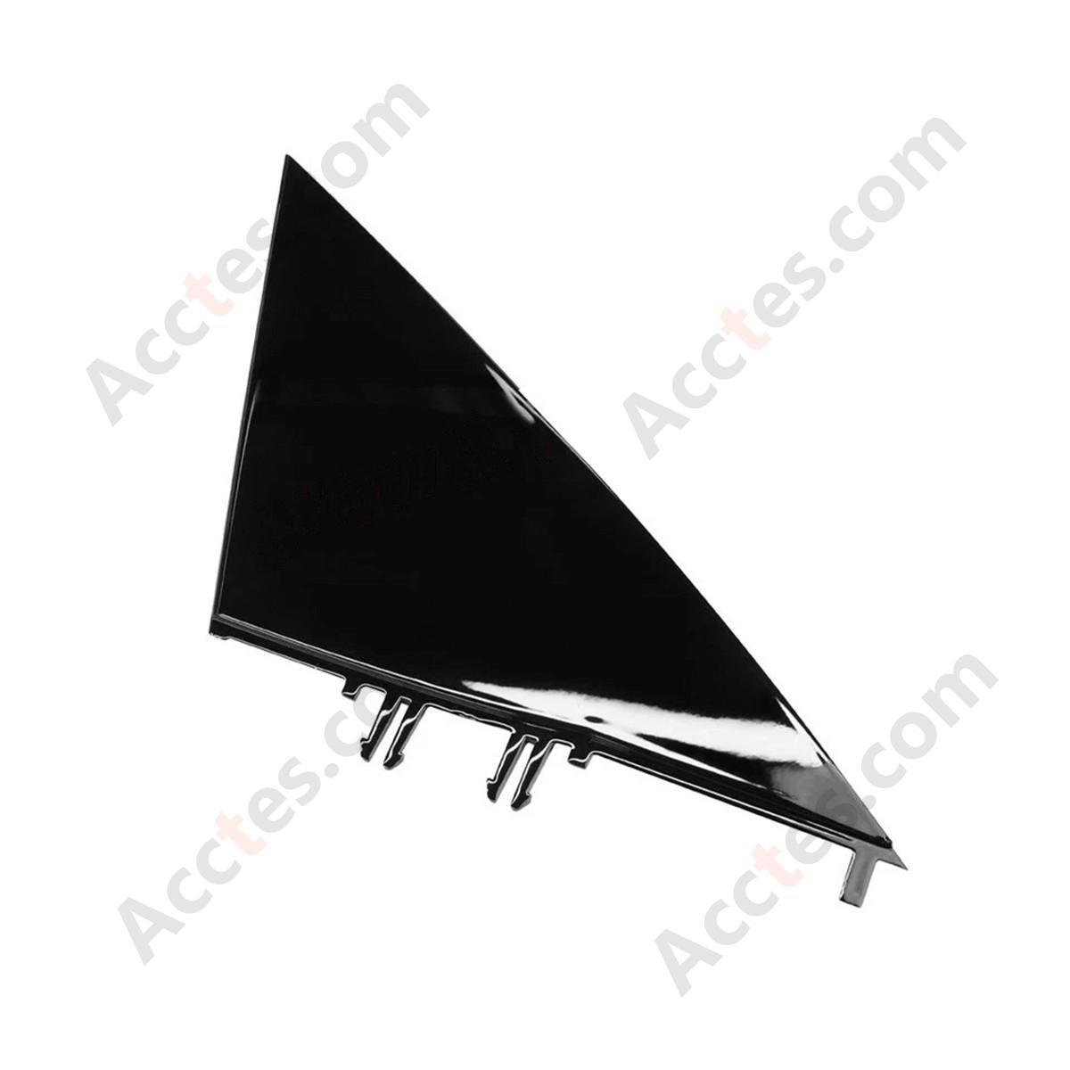 Right Side Mirror Triangle Corner Molding Fender Trim For Tesla Model 3 2021 1130656-00-D