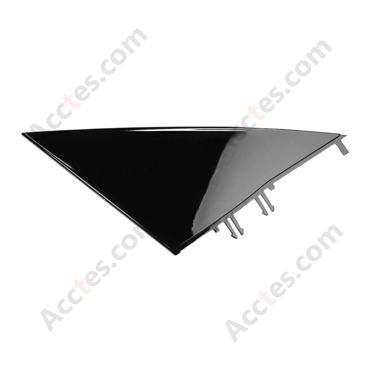 Right Side Mirror Triangle Corner Molding Fender Trim For Tesla Model 3 2021 1130656-00-D