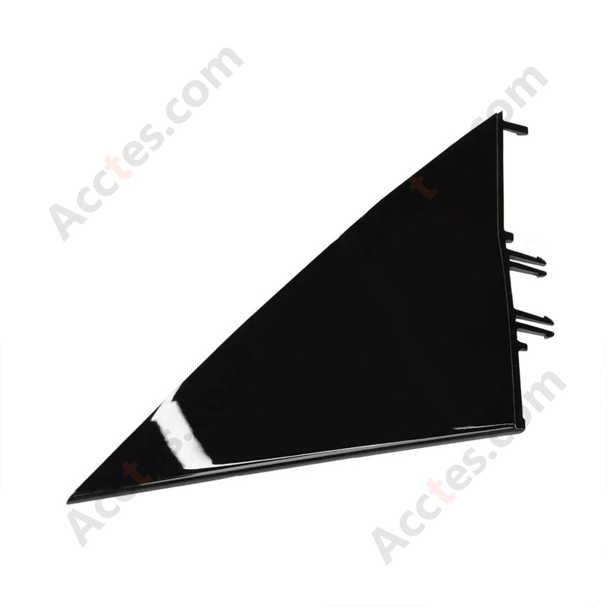 Right Side Mirror Triangle Corner Molding Fender Trim For Tesla Model 3 2021 1130656-00-D