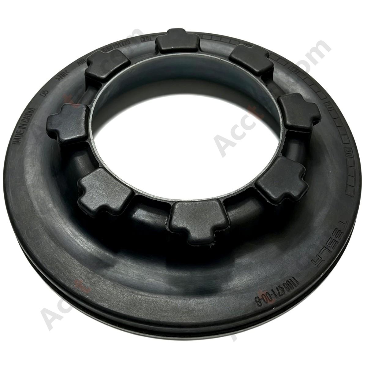 Upper Spring Isolator Backer Rubber Pad OEM 1188471-00-B For Tesla Model 3 Model Y Rear Coil Spring Top Insulator BLACK
