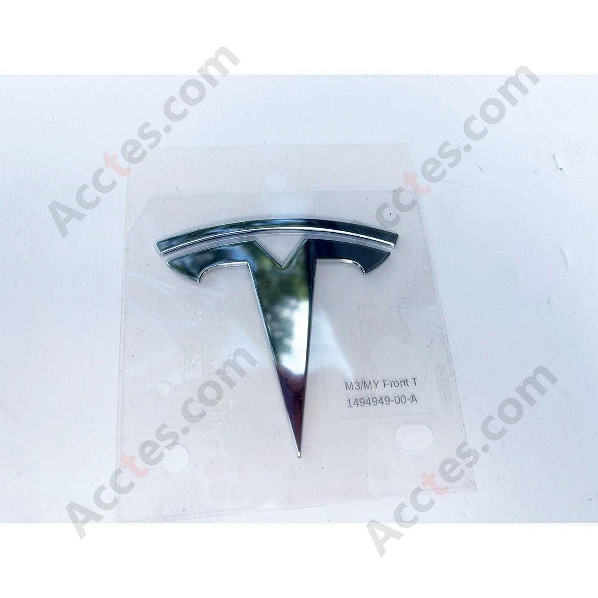 NEW  TESLA MODEL 3&Y FRONT HOOD LOGO BADGE EMBLEM OEM 1494949-00-A