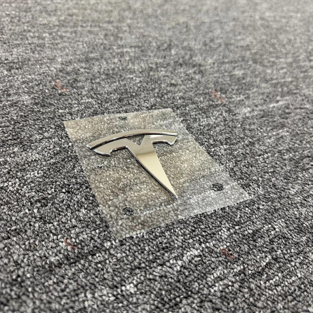 For Tesla 2017-2023 Model 3 Rear 【T】 Trunk Lid Badge Emblem OEM 1494950-00-A