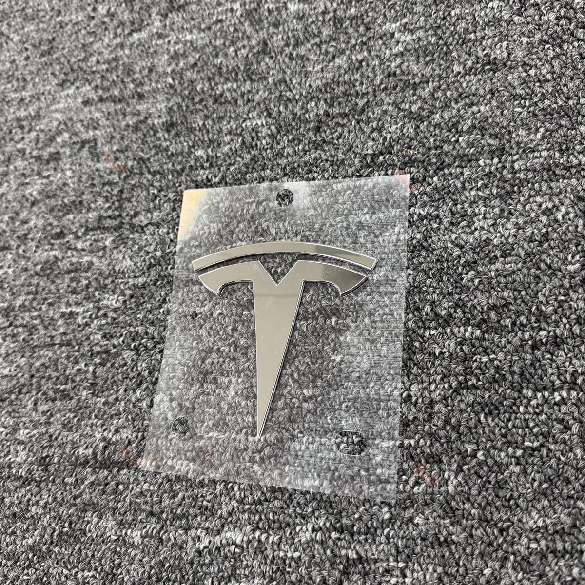 For Tesla 2017-2023 Model 3 Rear 【T】 Trunk Lid Badge Emblem OEM 1494950-00-A