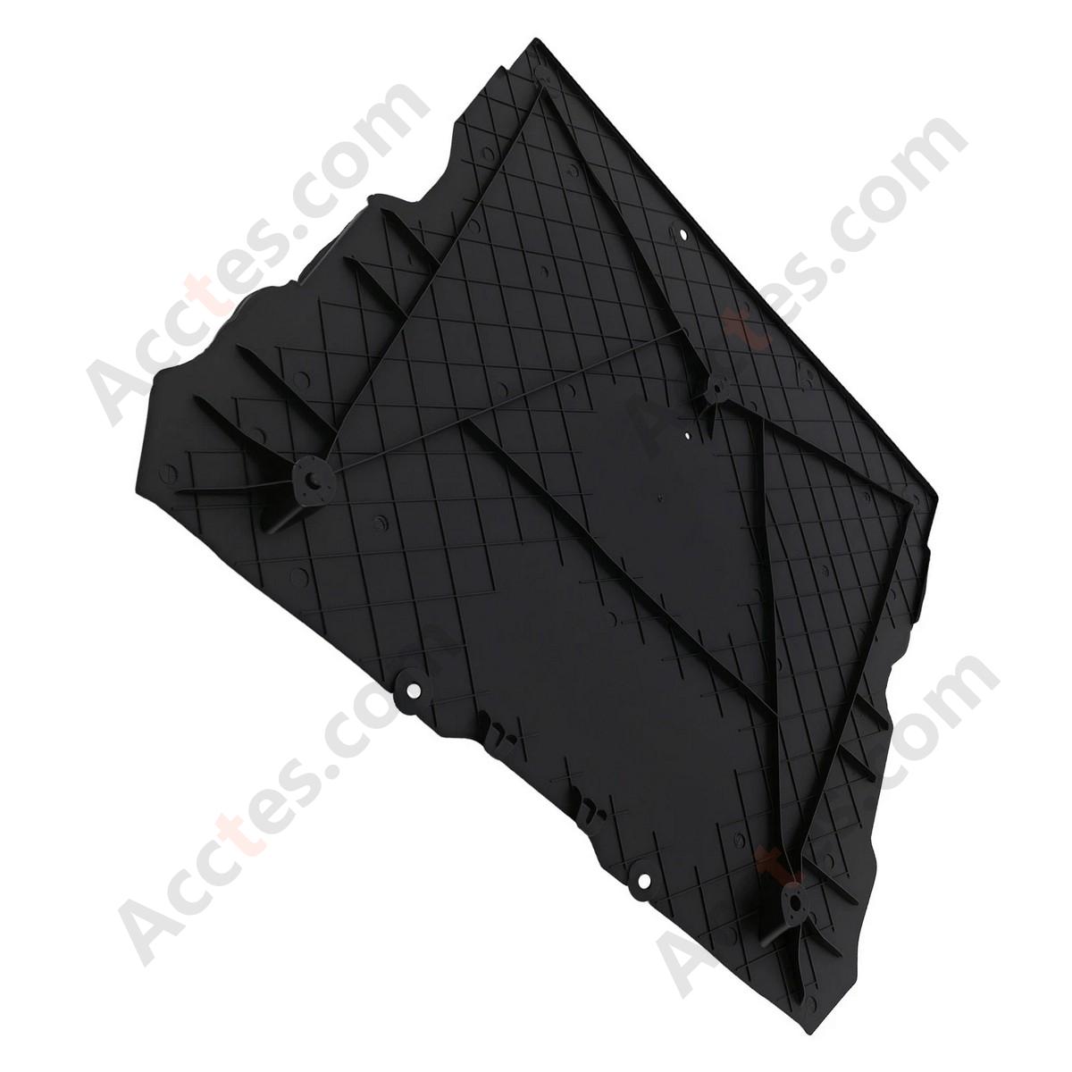 Front Splash Shield Guard for Tesla Model 3&Y 20-23 1499151-00-C Black Plastic