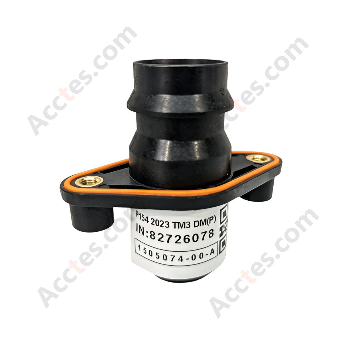 2021-2023 Tesla Model 3&Y Main Battery Cooling System Pipe  duct Adapter Orange Seal OEM 1505074-00-A