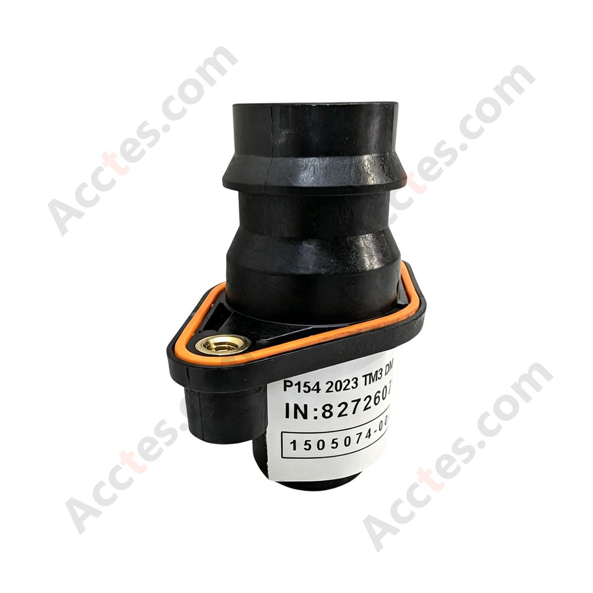 2021-2023 Tesla Model 3&Y Main Battery Cooling System Pipe  duct Adapter Orange Seal OEM 1505074-00-A