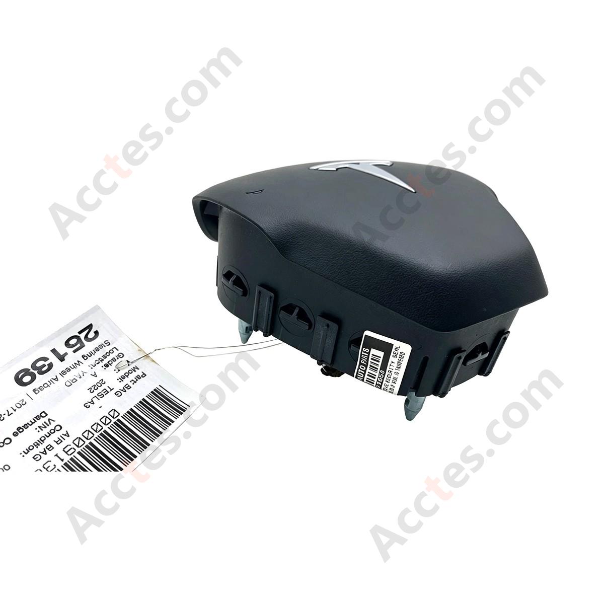 ⭕ 19-22 Tesla Model 3 Front Driver Steering Wheel Safety main Airbag 1508347-00-C