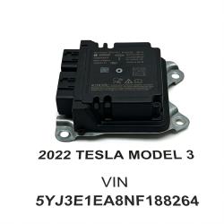2021-2022 Tesla Model Y Model 3 Airbag Computer Safety Restraint Diagnostic Control Module OEM 1512876-00-B