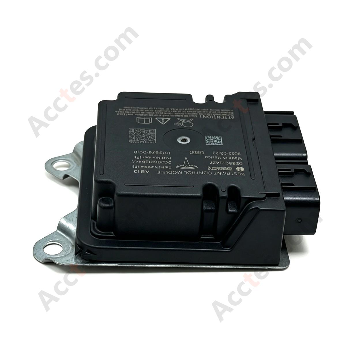 2021-2022 Tesla Model Y Model 3 Airbag Computer Safety Restraint Diagnostic Control Module OEM 1512876-00-B