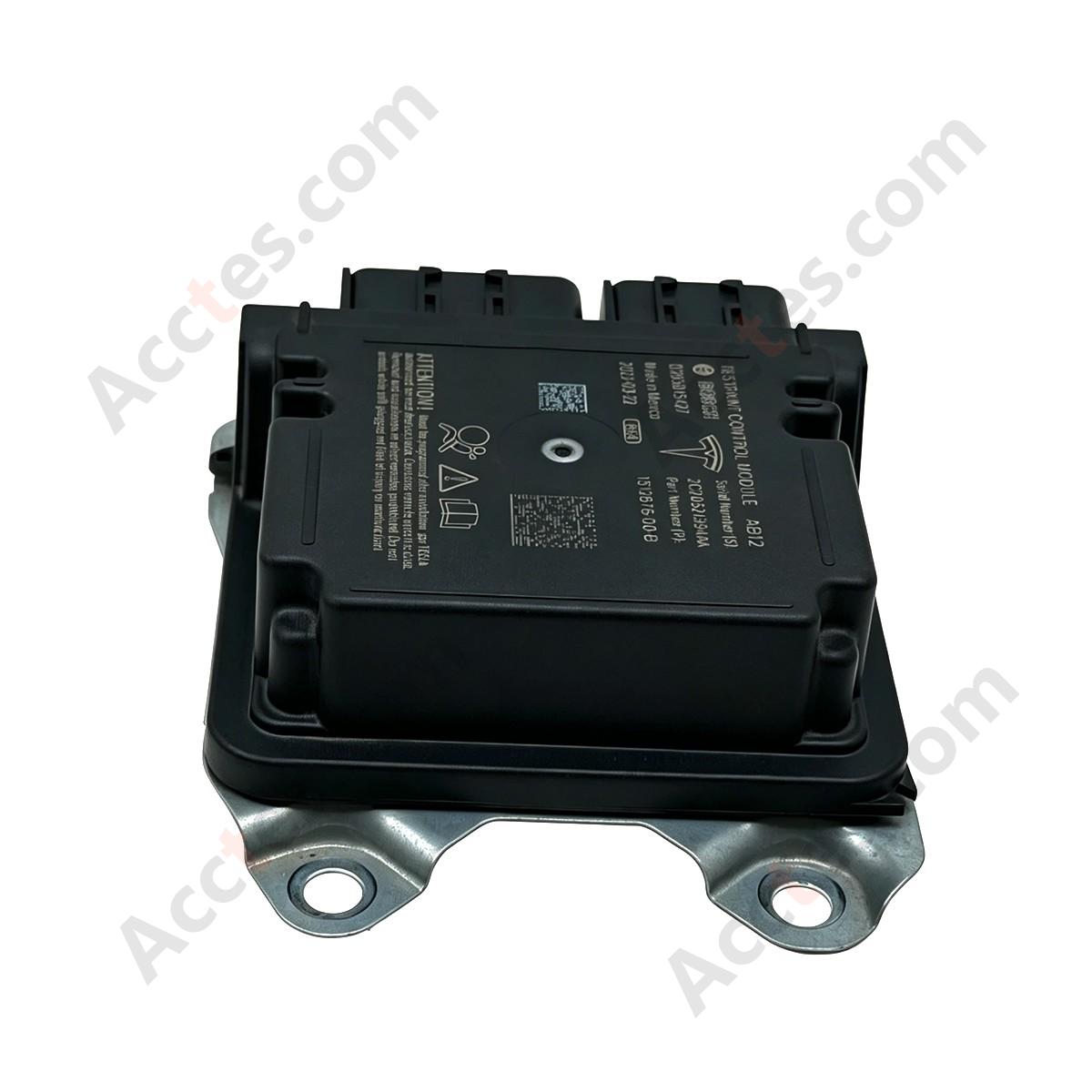 2021-2022 Tesla Model Y Model 3 Airbag Computer Safety Restraint Diagnostic Control Module OEM 1512876-00-B