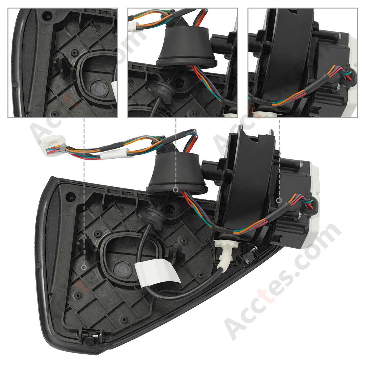 Charging Port Cover Driver Side Left Charge Port Door For 19-22 Tesla Model 3&Y