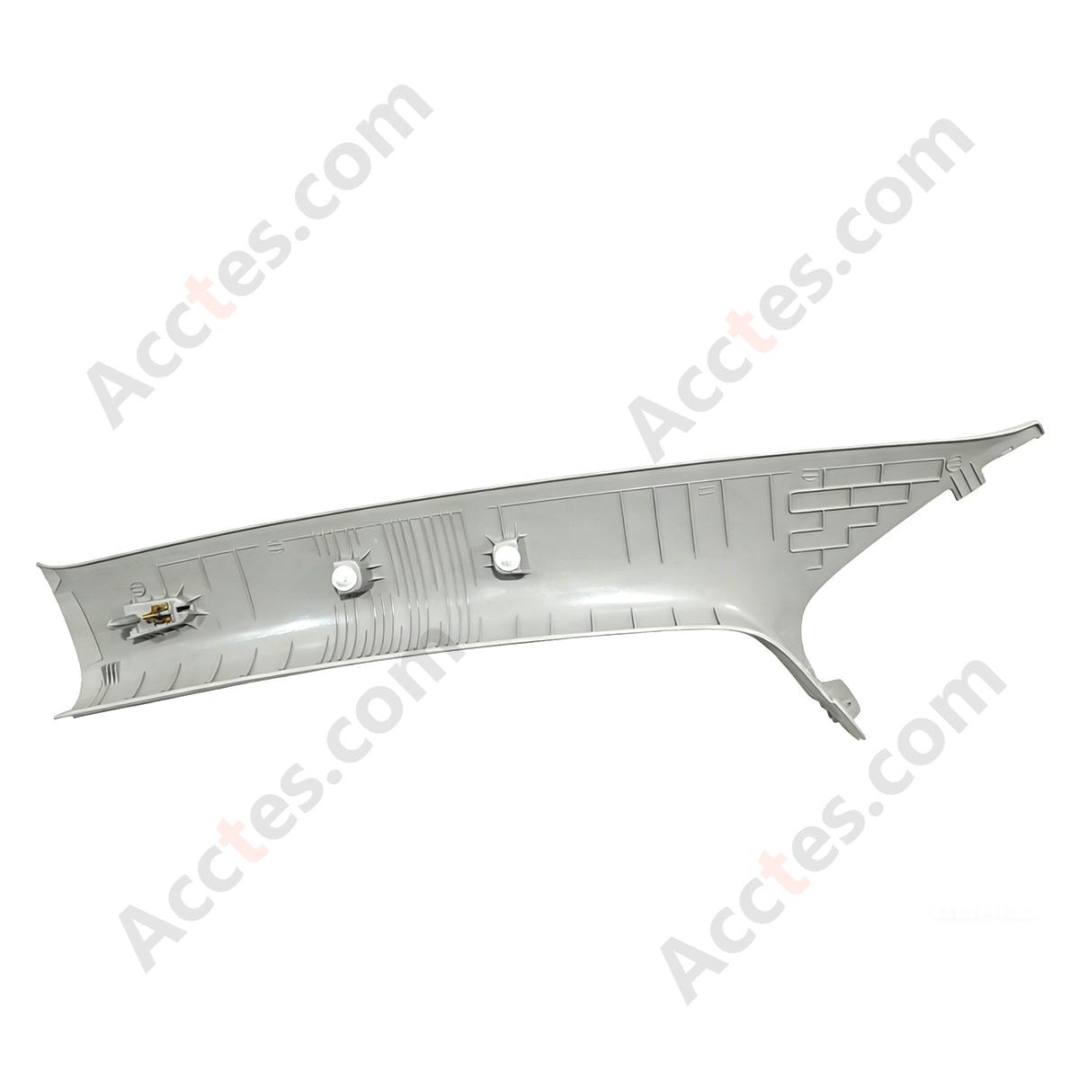 #GENUINE TESLA MODEL 3 RIGHT UPPER GREY A-PILLAR TRIM 2020-2023 1527915-01-A