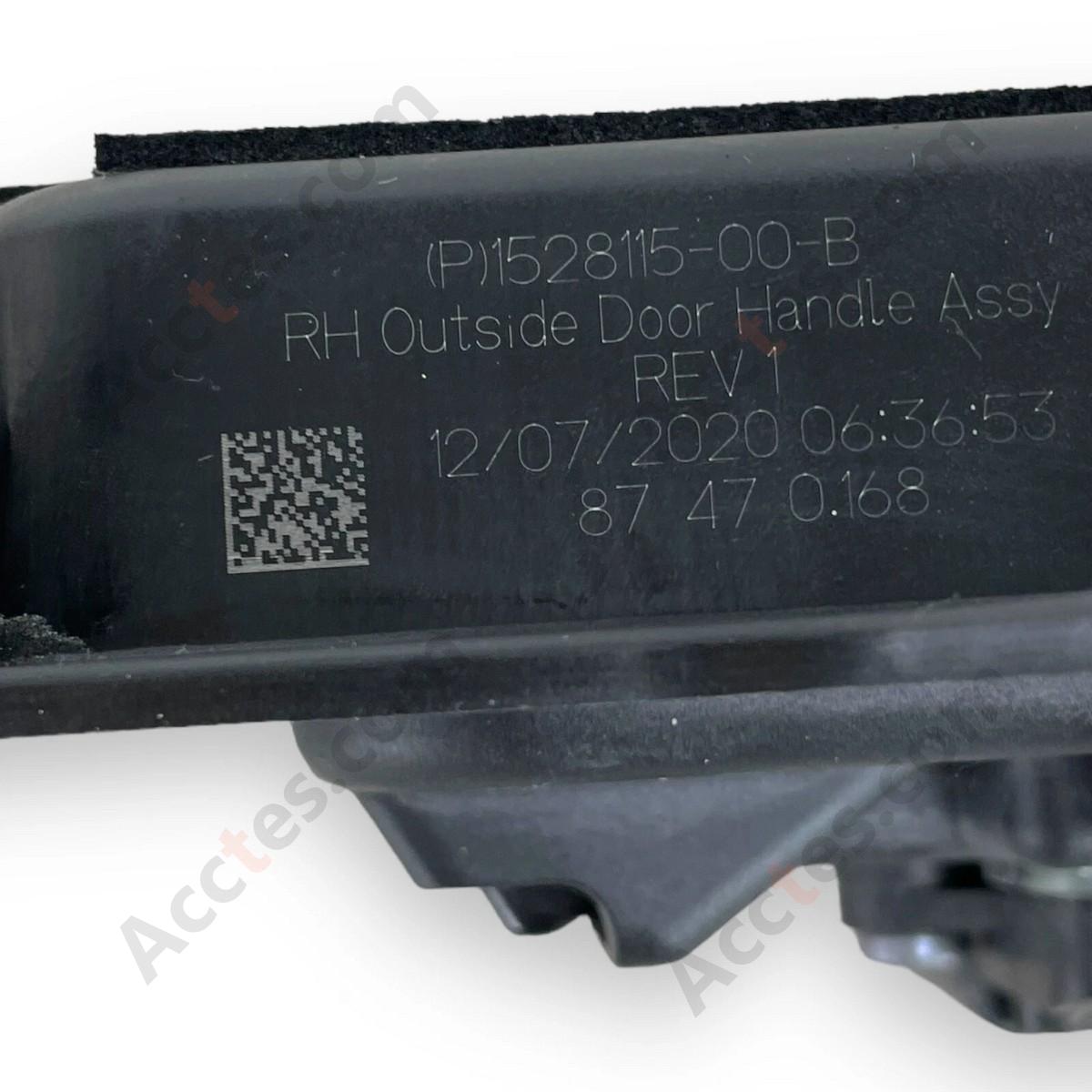2020-2024 Tesla Model 3&Y front / rear right RH door handle OEM 1528115-00-B
